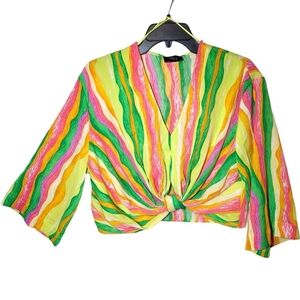 Anthropologie Milk and Honey Crop Top